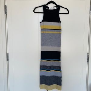 Victoria Victoria Beckham Midi Sweater Tank Dress